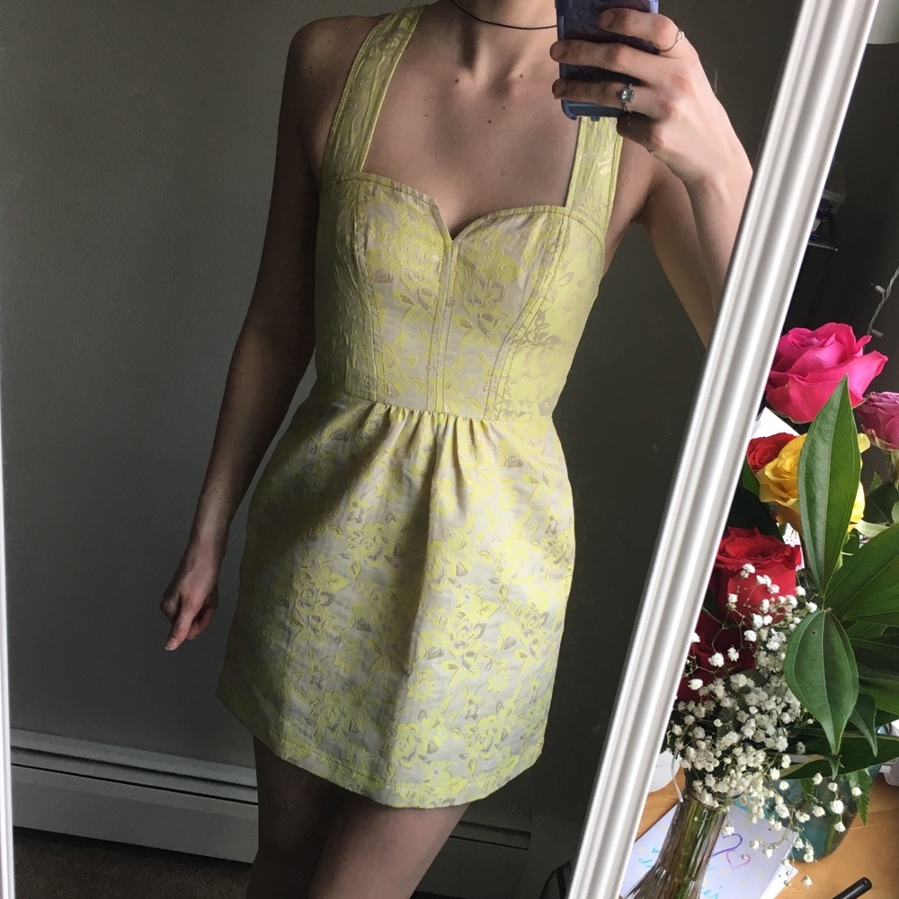 Urban Outfitters Yellow Kimchi Blue dress -size 0